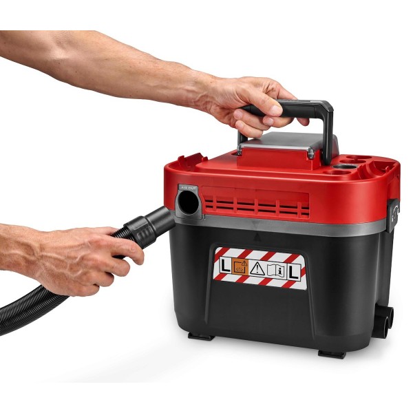 Фото - Пилосос для сухого прибирання з контейнером і мішком Einhell Professional TP-VC 18/10 Li BL 18В (2347155)
